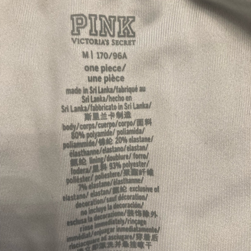 PINK NWOT Victoria’s Secret One Piece Bathing suit - Picture 2 of 6